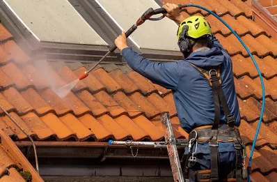 Démoussage et hydrofuge de toiture à Grèzes